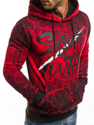 Férfi blúz Piros OZONEE JS/DD267Z