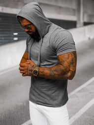 Férfi Póló Grafit OZONEE JS/8T89/5