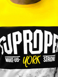 Férfi póló Sárga OZONEE JS/KS1974Z