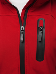 Női softshell dzseki Piros OZONEE N/4849