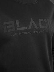 Férfi Melegítő Felső Fekete OZONEE JS/8B1992/3