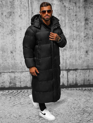 Férfi téli kabát fekete OZONEE O/M3202