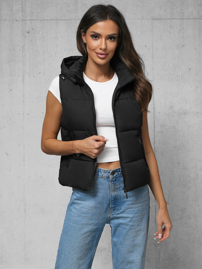 Női Mellény Fekete OZONEE JS/16M9112/392