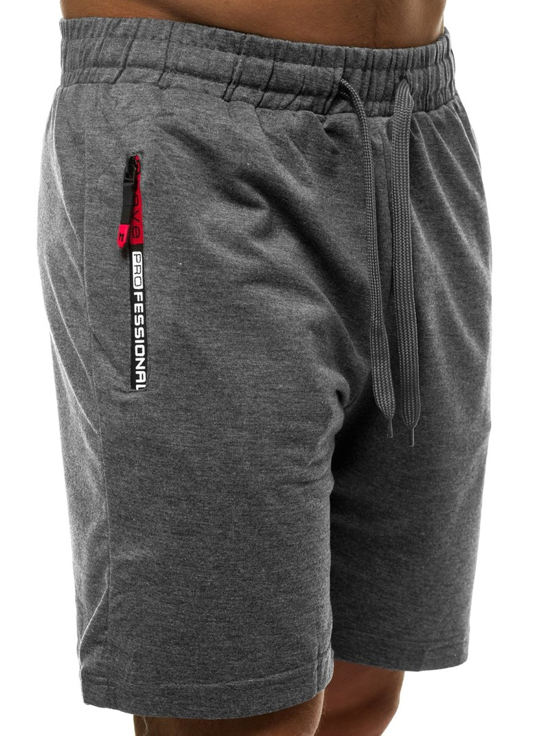 Férfi rövidnadrág Sötét-Szürke JS/XW51