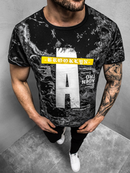 Férfi póló Fekete OZONEE JS/SS10921Z