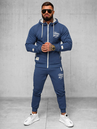 Férfi melegítő együttes indigó OZONEE O/FF5032AB