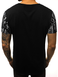 Férfi póló Fekete OZONEE JS/KS1993