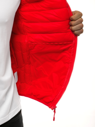 Férfi mellény Piros OZONEE JS/LY32