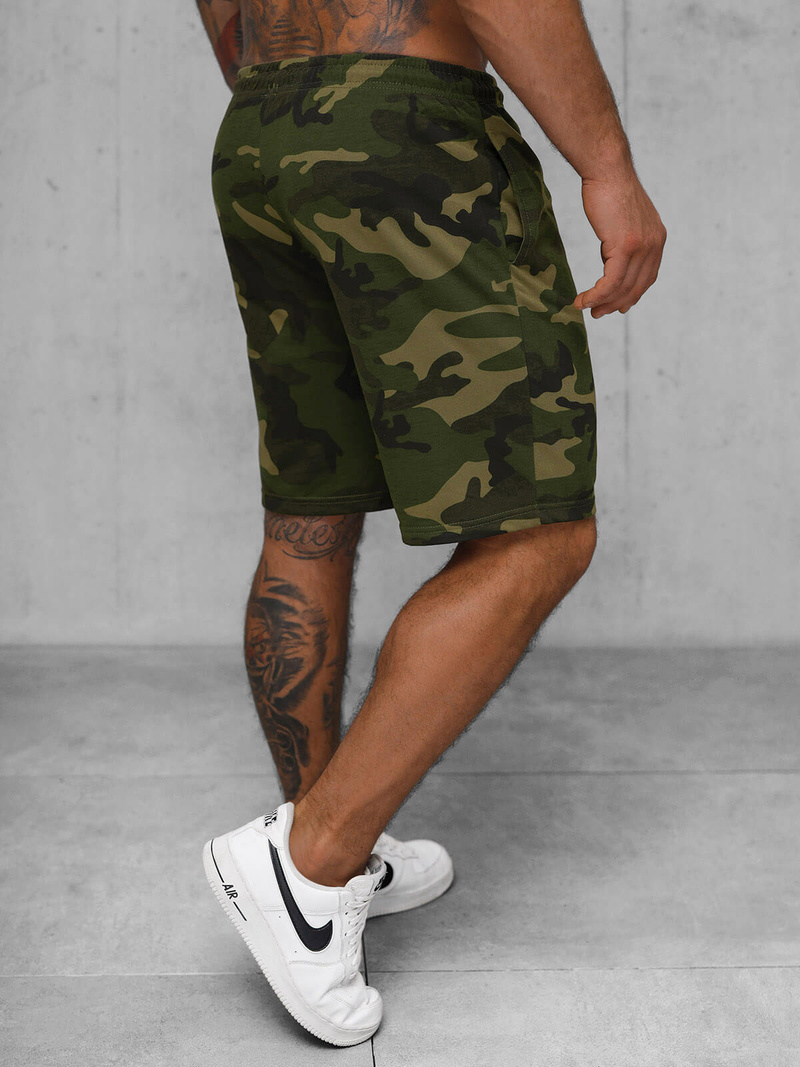 Férfi Rövidnadrág Zöld OZONEE JS/8K283/29