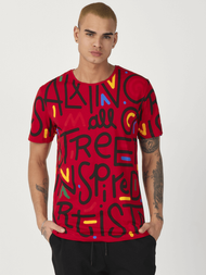 Férfi póló Piros OZONEE MR/21518