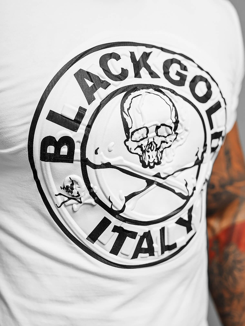 Férfi Póló Fehér OZONEE NB/MT3074