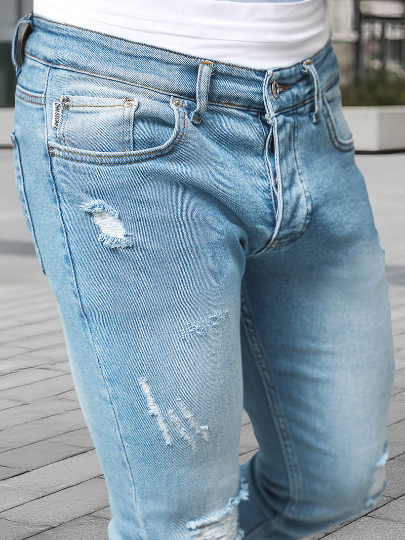 Férfi farmer nadrág Világos-Kék OZONEE DO/2860