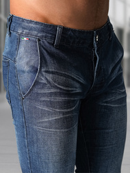 Férfi farmer nadrág sötét-kék OZONEE NB/MP0091BS