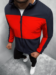 Férfi átmeneti kabát gránát-piros OZONEE JS/HM094/4