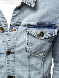 Férfi farmer dzseki világos-kék OZONEE BN/6080