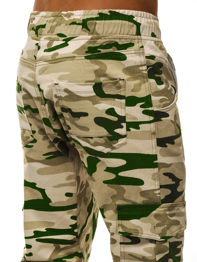 ATHLETIC 404 Férfi nadrág jogger Bézs