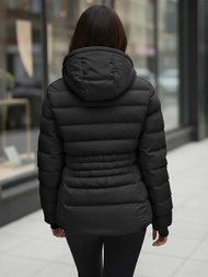 Női téli kabát Fekete OZONEE JS/M769/392