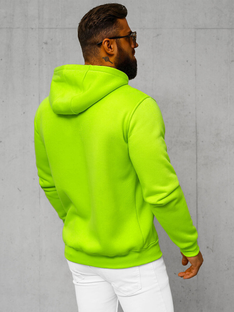 Férfi kapucnis pulóver akvamarin OZONEE JS/2008/72Z