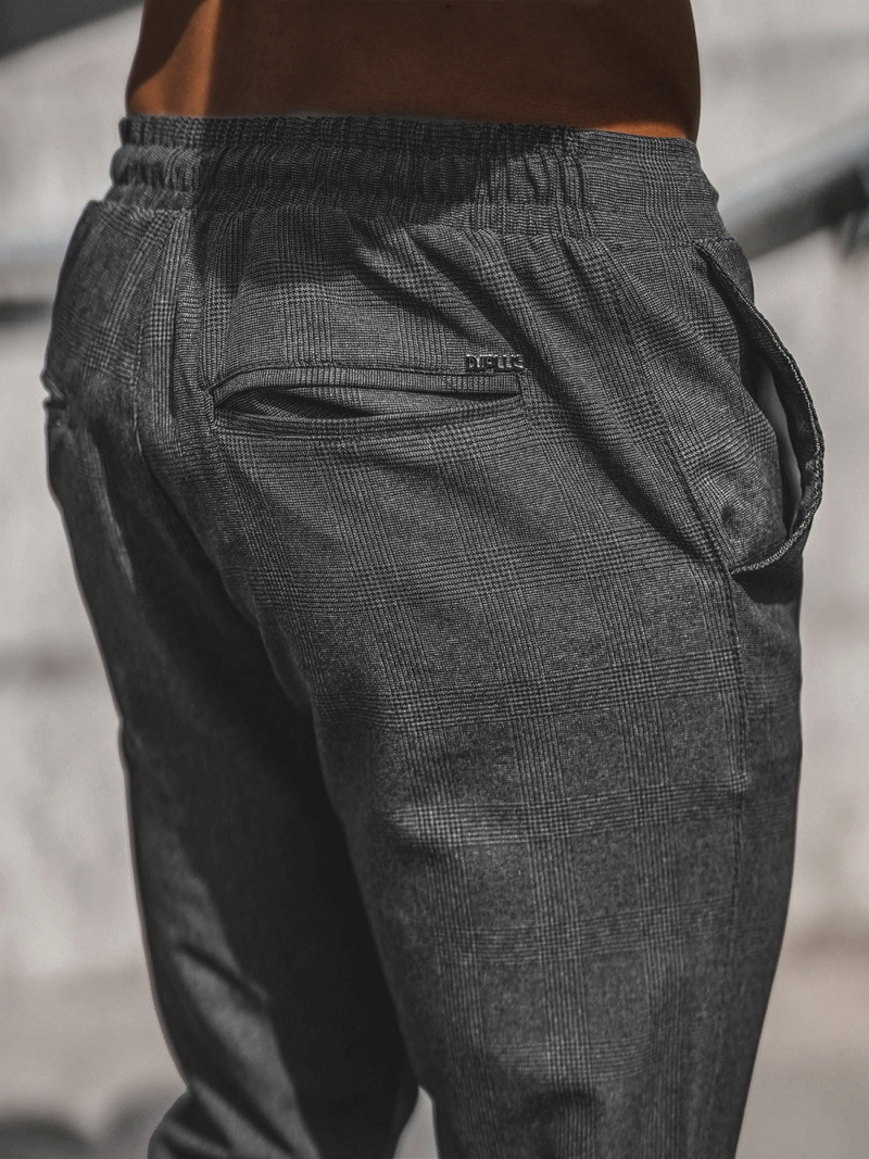 Férfi Chino Nadrág Grafit OZONEE DJ/2294/22Z