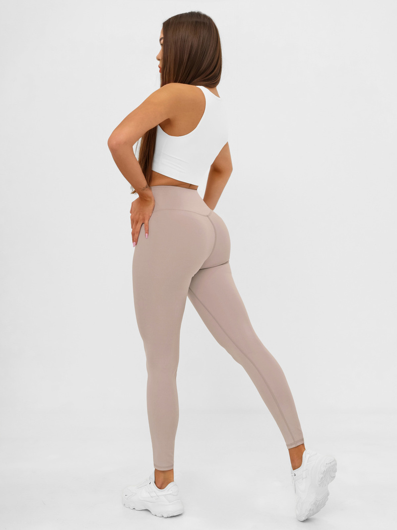 Női leggings púder rózsaszín OZONEE JS/17K580/159