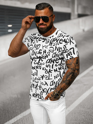 Férfi Póló Fehér OZONEE O/T1268/1