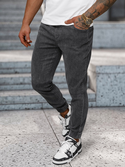 Férfi Nadrág Jogger Grafit OZONEE NB/MP0272GS