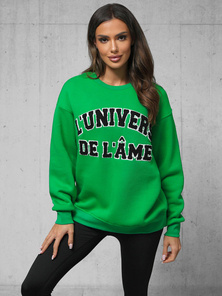 Pulóver zöld OZONEE O/SWE23055