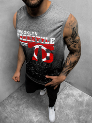 Férfi trikó Grafit OZONEE JS/SS11051Z