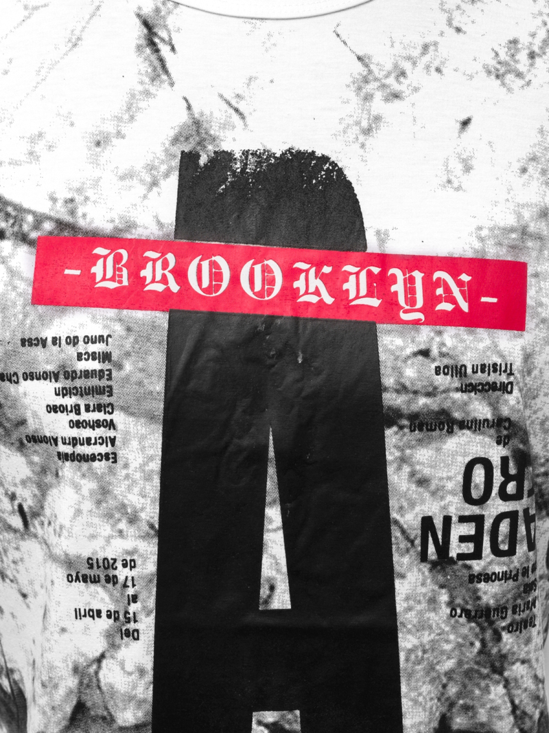 Férfi póló Fehér OZONEE JS/SS10921