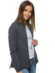 Női dzseki Sötét-Szürke OZONEE JS/HH036/2