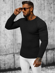 Férfi Pulóver Fekete OZONEE L/2500