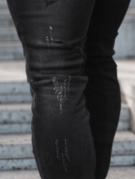 Férfi Farmer Nadrág Fekete OZONEE NB/MP0025NZ