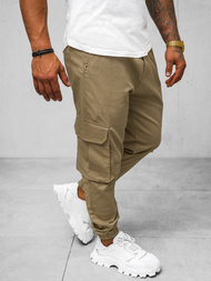 Férfi nadrág jogger camel OZONEE O/G3006Z