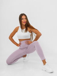 Női leggings világos lila OZONEE JS/17K580/85