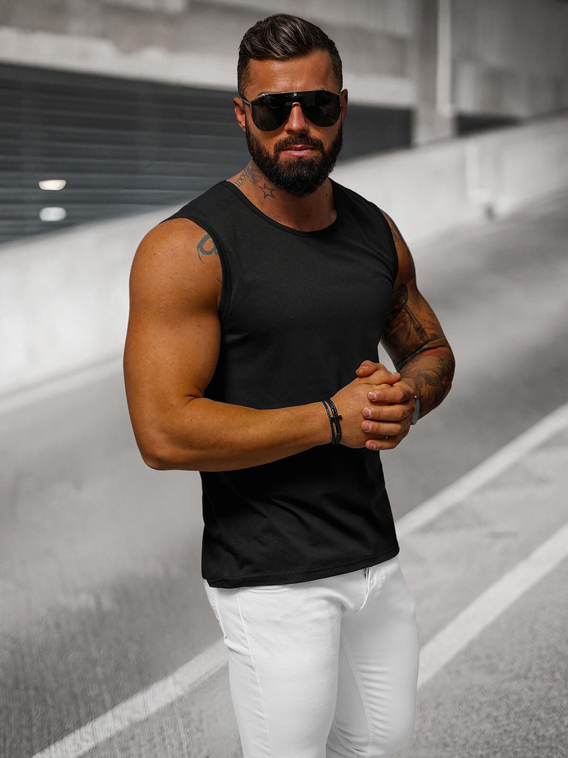 Férfi atléta Fekete OZONEE JS/99001Z