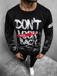 OZONEE JS/DD219Z Férfi blúz Fekete