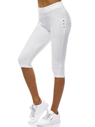 Női leggings Fehér OZONEE JS/1041/A11