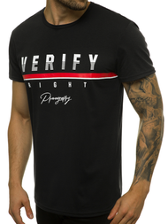 Férfi póló Fekete OZONEE JS/SS10972