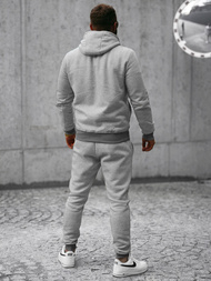 Férfi melegítő együttes szürke OZONEE JS/8C59/2