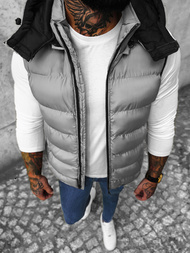 Férfi Mellény Szürke OZONEE N/7129