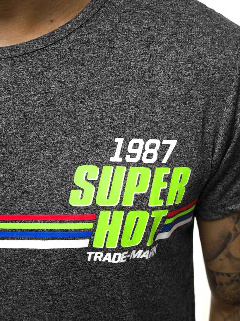 Férfi póló Grafit OZONEE JS/KS2052