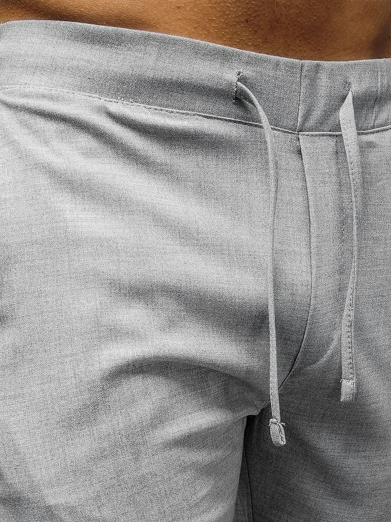 Férfi chino nadrág Szürke OZONEE DJ/5539