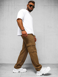 Férfi Nadrág Barna OZONEE DO/4001