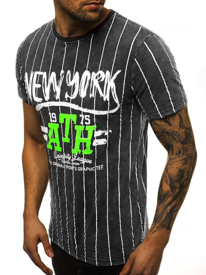 Férfi póló Grafit OZONEE HFM/017