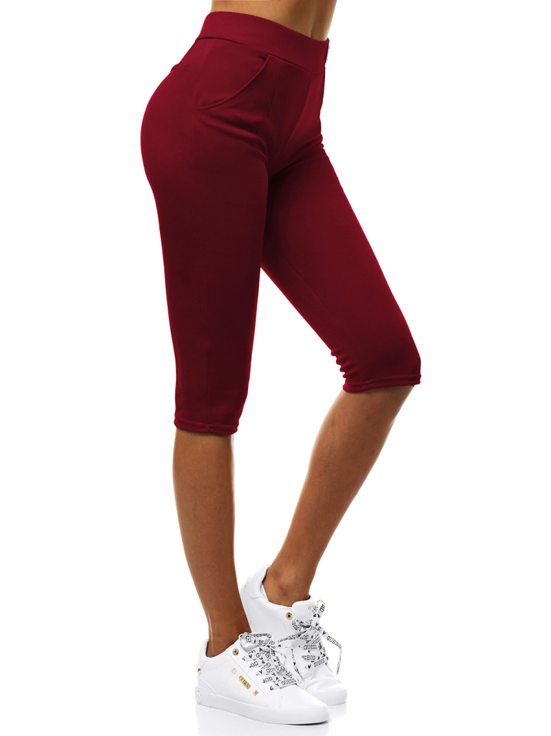Női leggings Bordó OZONEE JS/1027/B13