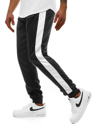 Férfi melegítő nadrág Fekete-fehér OZONEE JS/JZ11003