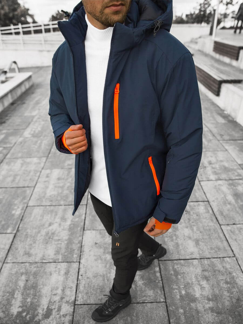 Férfi téli kabát gránát OZONEE JS/HH011/50Z