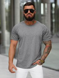 Férfi Póló Grafit OZONEE JS/8T88/5Z