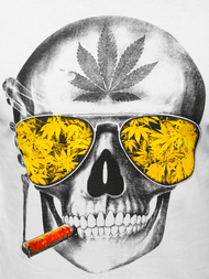 Férfi póló Fehér OZONEE O/1192