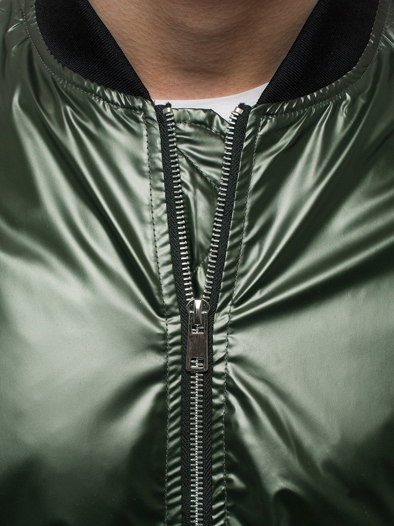 Férfi bomber dzseki zöld OZONEE N/6147